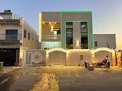شامل رسوم التسجيل قريب من شارع الشيخ محمد بن زايد - تملك حر لجميع الجنسيات مدى الحياة فيلا للبيع في عجمان، جاهزة للسكن، شاملة جميع رسوم التسجيل والتمل