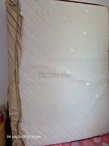 Bed and tow mattress