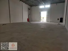 New warehouses first occupancy, featuring a modern and practical design. The property includes front