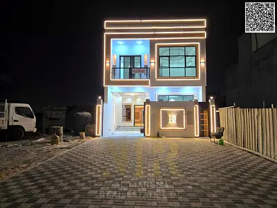Luxury villa for sale in Al Yasmin with a modern design and price including fees