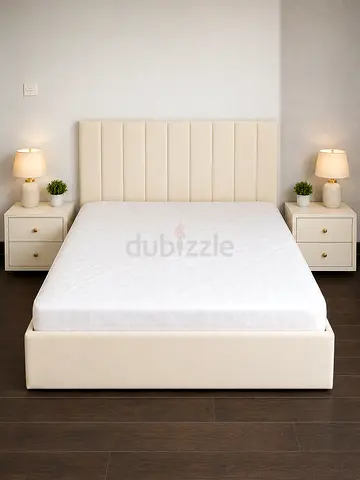 Brand new Queen size bed frame with medical mattress queen bed double bed storage bed