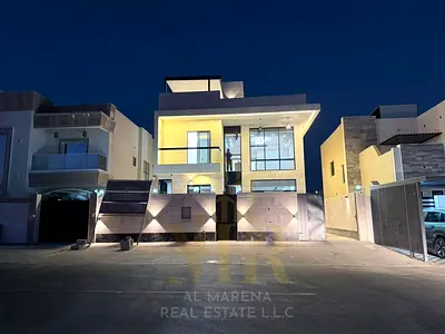 🏡 Luxury villa for sale in Al Helio 2 – Two floors and a roof | Double high | 5 master bedrooms | Built-up area 3,800 sq ft | Including registration