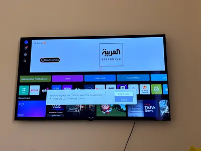 LG 65 4K OLED Smart TV (Model OLED65A26LA) - Excellent Condition