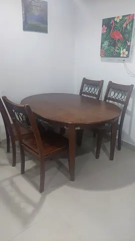 Complete Furniture set( Washing machine, 32 TV, Dinning table with 4 chairs, 5 door wardrobe