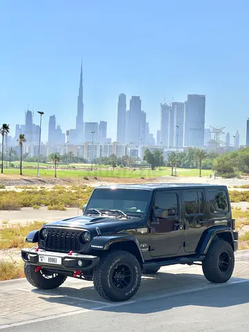 Jeep Wrangler Unlimited Sahara 2016 | GCC Specs | Pristine Condition
