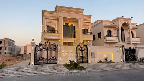 Seize the opportunity and own a luxurious 5-bedroom villa with modern designs and high-end finishes in Al Helio 2, one of the most beautiful and tranq