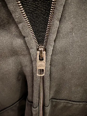 Balenciaga Black Zip-Up Hoodie