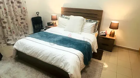 Queen size wooden bed frame, bed base hard framed excluding mattress - Very good condition