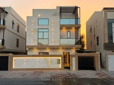 امتلك فيلا جاهزة بتوصيل الكهرباء والمياة ومكيفات على شارع رئيسى طابقين + روف بناء 4600 قدم مع مسبح خاص بتصميم اوربي فاخر