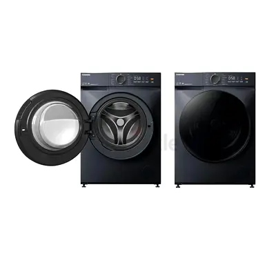 Toshiba Washing Machine Front Load Brand New 9 kg, 1400 RPMGrey
