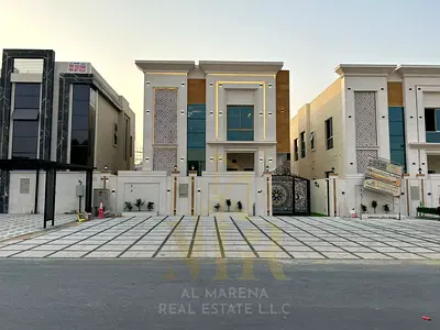 Luxury Villa for Sale in Al Helio 2 – Ajman | Central A/C | Rooftop | Freehold