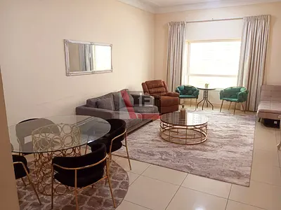 Monthly:7500/-🔥 Huge Levish 3Bhk Fully Furnished With Master Bedroom With Maid Room And Balcony Available For Monthly Rent