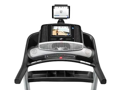 Used Life Fitness Treadmill with Console and Tablet Holder
