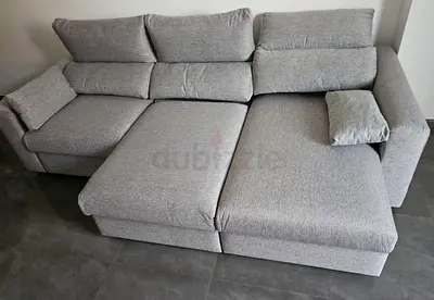 Eskilstuna L shape sofa under storage