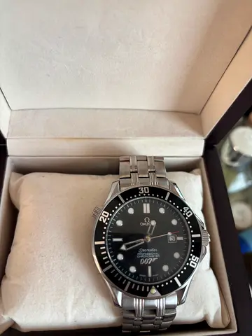 Omega Seamaster 007 Style Stainless Steel Mens Watch