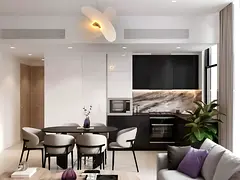 Lagoon &amp; Skyline Views | 1BR Apartment | Alta V1ew JVC
