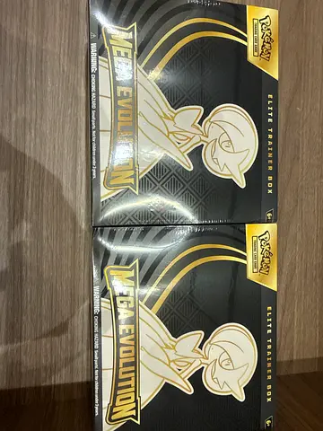 Pokemon TCG Elite Trainer Box Mega Evolution (2 sealed boxes)