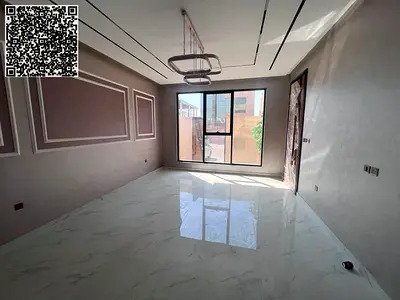 A brand-new villa is available for annual rent in Al Helio 2, Ajman. Designed with modern finishes and spacious interiors,