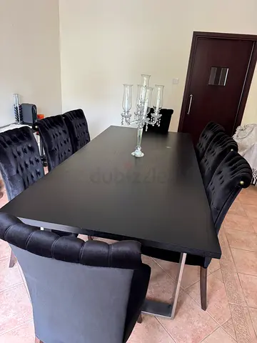 Table and 8 chairs