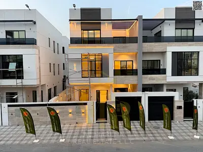 Luxury villa with elevator, rooftop terrace, spacious areas, and high-end finishes | Al Tallah 2 - Ajman | Exclusive price