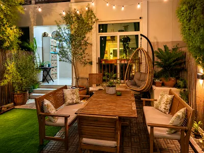 Outdoor Furniture set for Sale – Swing, Benches, Table.