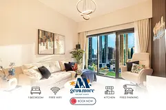 Downtown Dubai 1BR Apartment For Rent Near Burj Khalifa With Pool  Gym