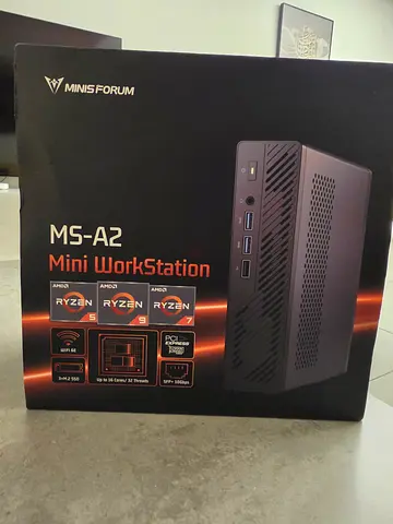 Minisforum MS-A2 Ryzen 9 9955HX mini workstation barebone