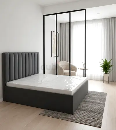 Brand new king size bed frame with medical mattress king bed double bed family bed storage bed