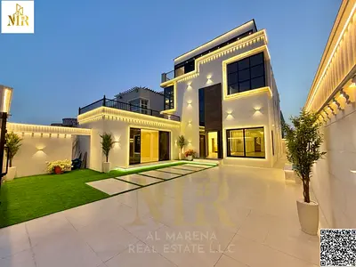 اغتنم الفرصة الاستثنائية لامتلاك فيلا فاخرة بتصميم هندسي بسعر شامل الكهرباء والمياه في قلب منطقة الروضة إحدى أكثر المناطق الحيوية والمطلوبة في عجمان