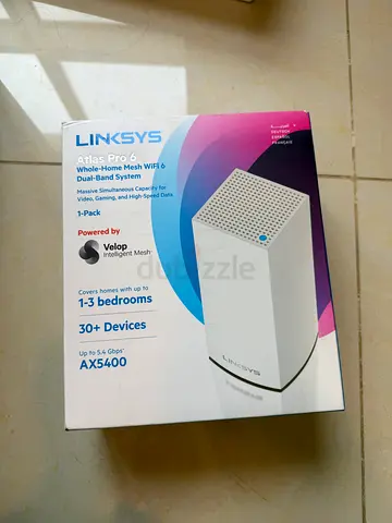 Linksys Wi-Fi Router / Ethernet Switch with 4 LAN Ports - Good Working Condition