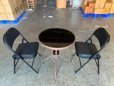 Balcony chair table brand new