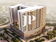 Courtyard Pool View | 2BR Apartment | Greenfield by Samana