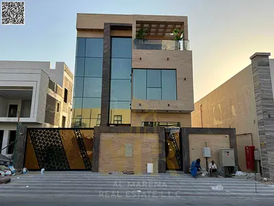 فيلا الحليو 2 طابقين روف 6 غرف ماستر 4500 بنا 3014 أرض شامل كهرباء ومياه ومكيفات