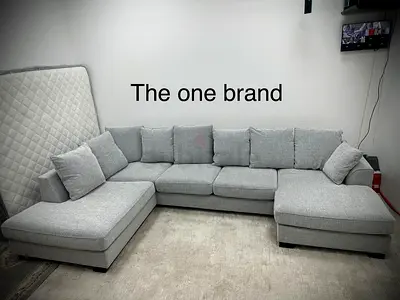 As like new condition the one brand Ushape sofa