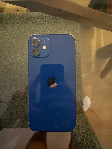 iPhone 12 Blue iPhone (Cracked screen but fully functional)