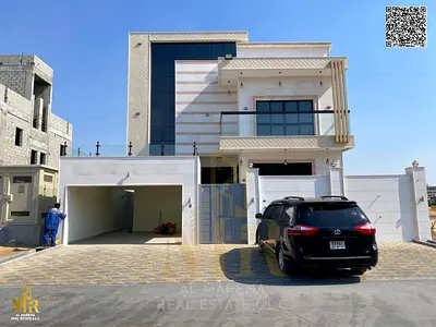 2-floor villa, 5 master bedrooms, Majlis & living area with washrooms, price includes electricity, water & AC, prime location, ideal for living or inv