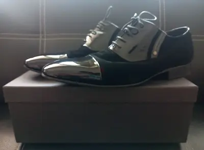 Elle Homme Mens Black Shoes (Brand New)