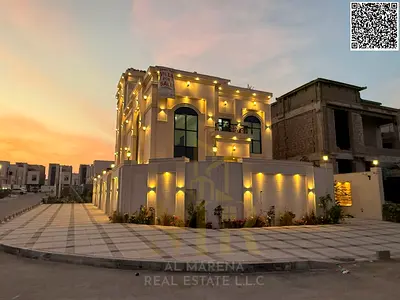 فيلا فاخرة للبيع في الحليو2 تصميم أنيق يضم7غرف نوم واسعة وتشطيبات فائقة الفخامة في موقع استراتيجي في عجمان 🏡✨