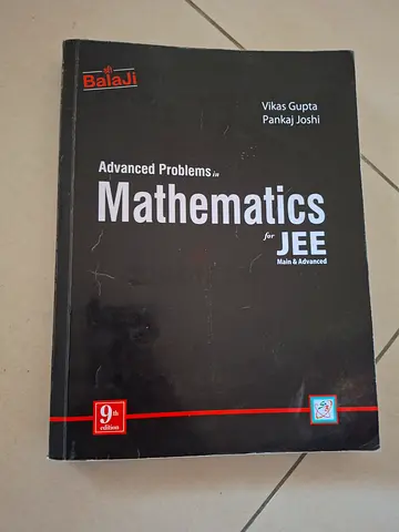 BLACK BOOK Advanced Problems in Mathematics for JEE by vikas gupta