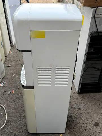 Used freestanding water cooler / dispenser - white