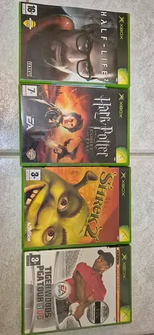 Collection of Original Xbox Video Games