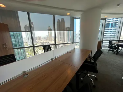 FOr DIFC license Furnished ,with partition opp to metro