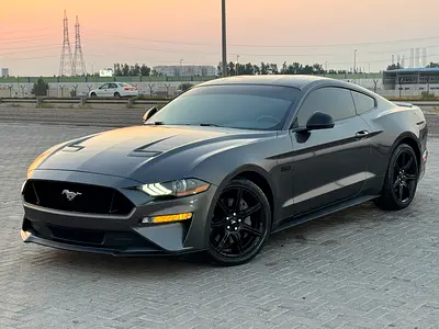 Ford Mustang GT 5.0 Premium 2018 GCC Factory maintenance Low Mileage First Owner Super Clean car