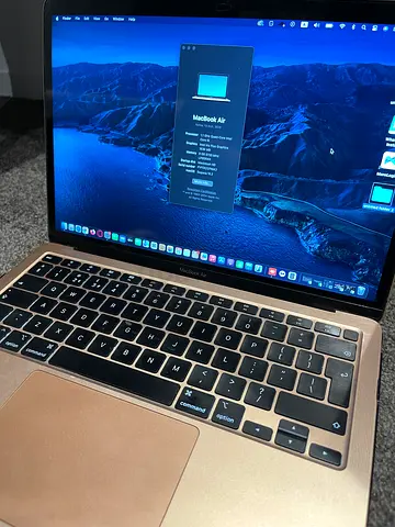 Slim I mac rosegold laptop - light, used, good condition