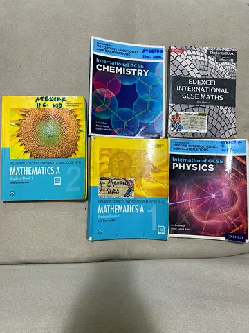 Bundle of Edexcel and Oxford International GCSE Textbooks