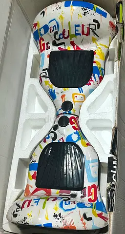 10 SMART HOVERBOARD SCOOTER With Big Air Tyres, Rechargeable Battery, Speed Control, LED Lights