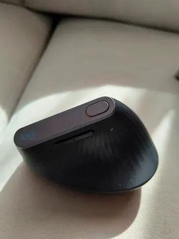 Logitech Vertical Ergonomic Wireless Mouse - Comfortable Right-Handed Design