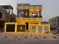 **Luxury villa for sale in Al-Haliyo 2 | 5 master bedrooms | Near Azha Complex | Includes registrati