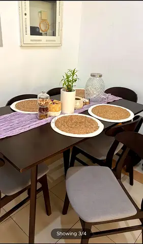 Dining Table with 6 Chairs – Moving Sale