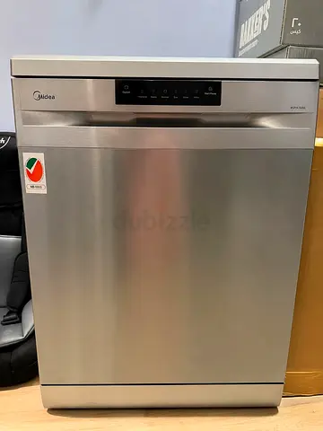 Midea Freestanding Dishwasher – Stainless Steel – Excellent Condition